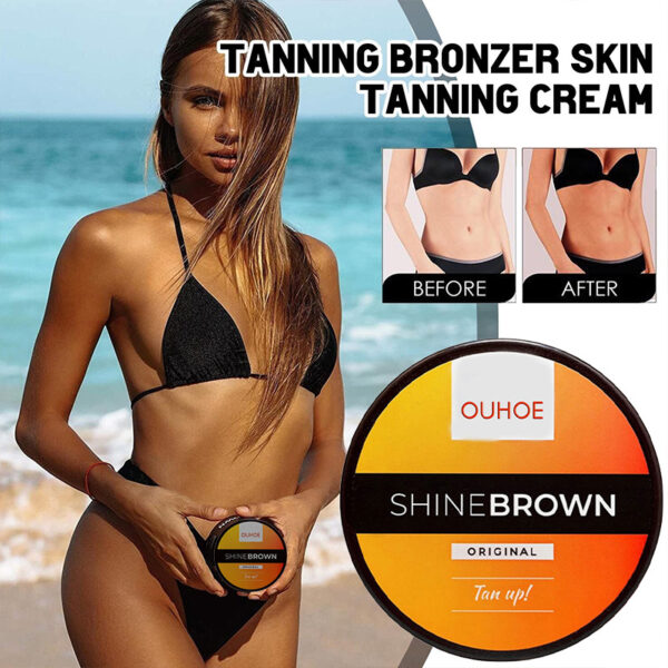 Intensive Tanning Luxe Gel Body Tanning Cream After Sun Repair Combination Aloe Vera Gel Wheat Complexion Beach Bronzer Summer Gadgets - Image 2